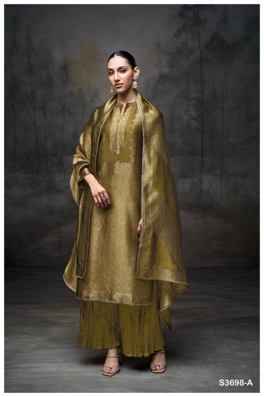 Ganga Laurene 3698 catalog indian salwar kameez wholesale