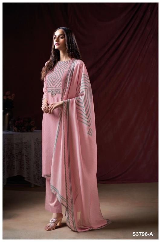 Ganga Lysia 3796 catalog wholesale market for salwar kameez in delhi