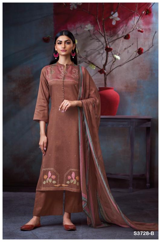 Ganga Maddie 3728 catalog wholesale salwar kameez catalog