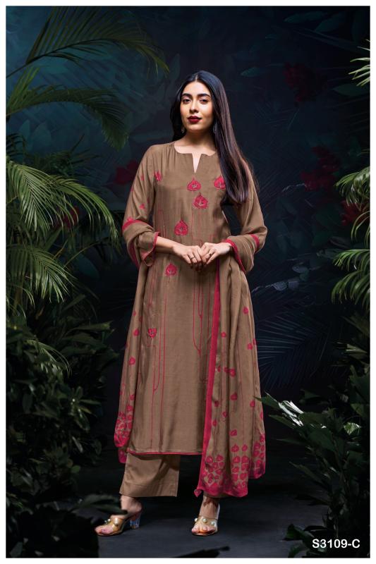 Ganga Sriti 3109 catalog salwar kameez wholesale in kolkata video