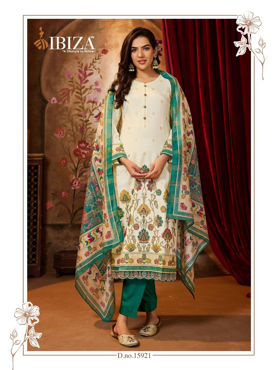 Ibiza Casual Dairy catalog salwar kameez fabric wholesale