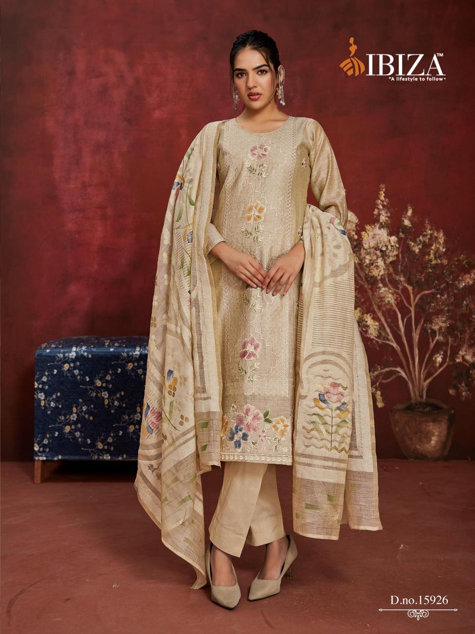 Ibiza Tanishq catalog designer salwar kameez wholesale in mumbai