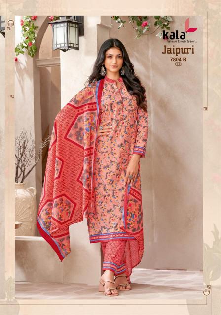Kala Jaipuri Vol-8 – Dress Material - Wholesale Catalog