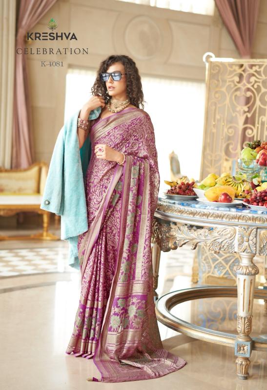 Kreshva Celebration catalog surat saree online business