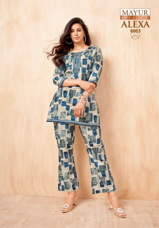 Mayur Alexa Vol-6 – Cord Set - Wholesale Catalog
