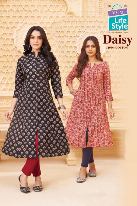 MCM Daisy Vol-1 – A-Line Kurtis - Wholesale Catalog