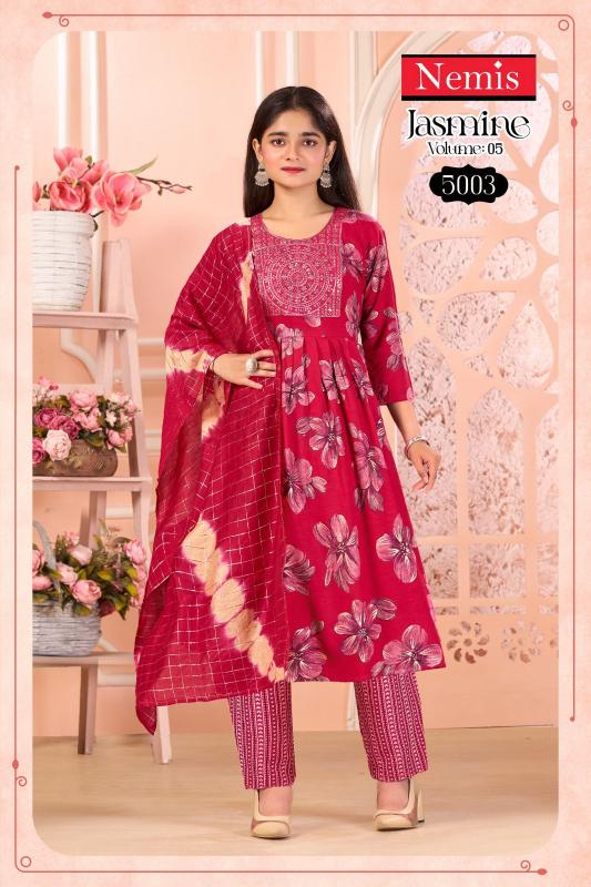 Nemis Jasmine Vol 5 catalog kids wear wholesale india
