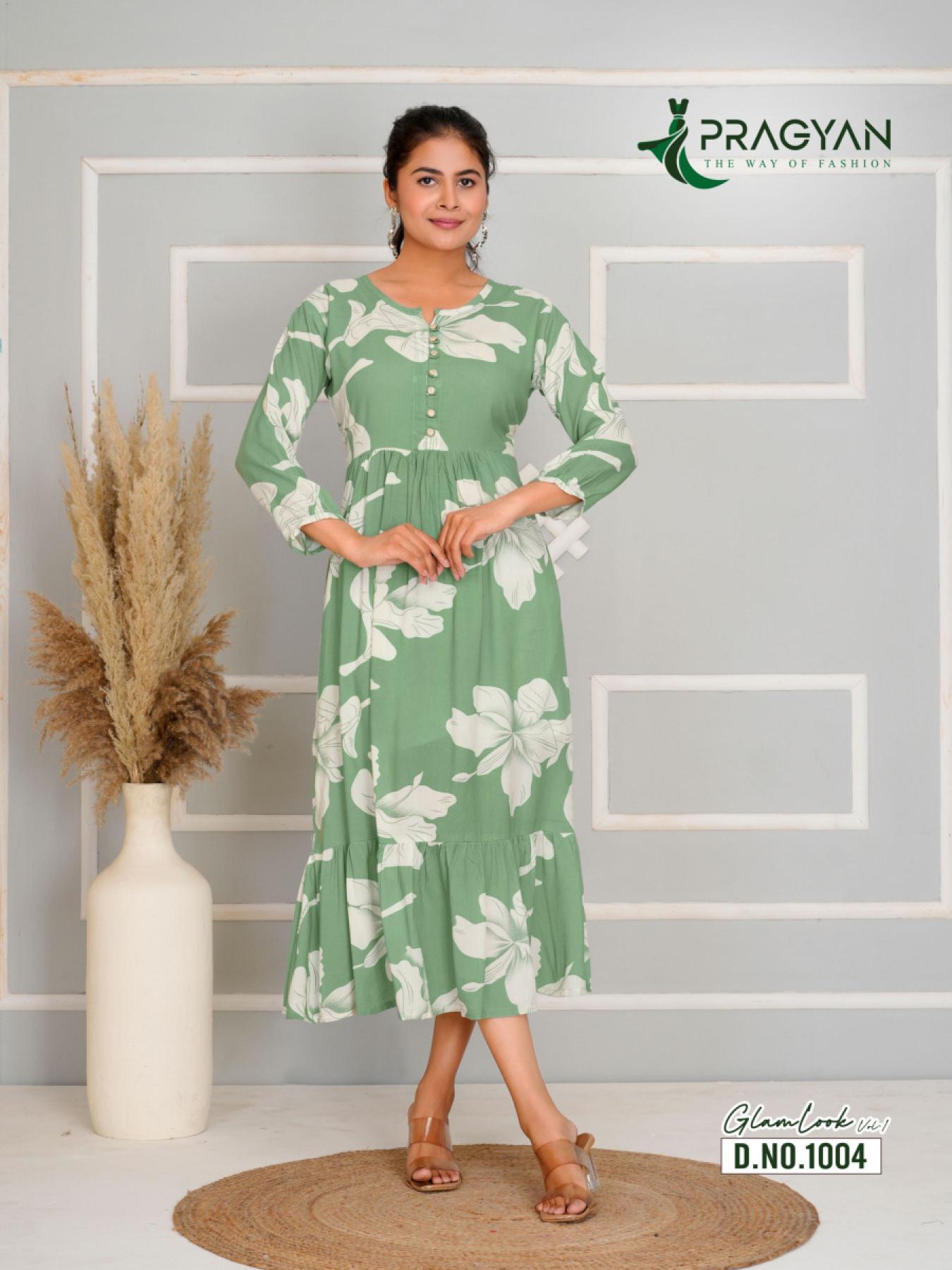 Pragyan Glamlook vol 1 catalog indian kurti gown