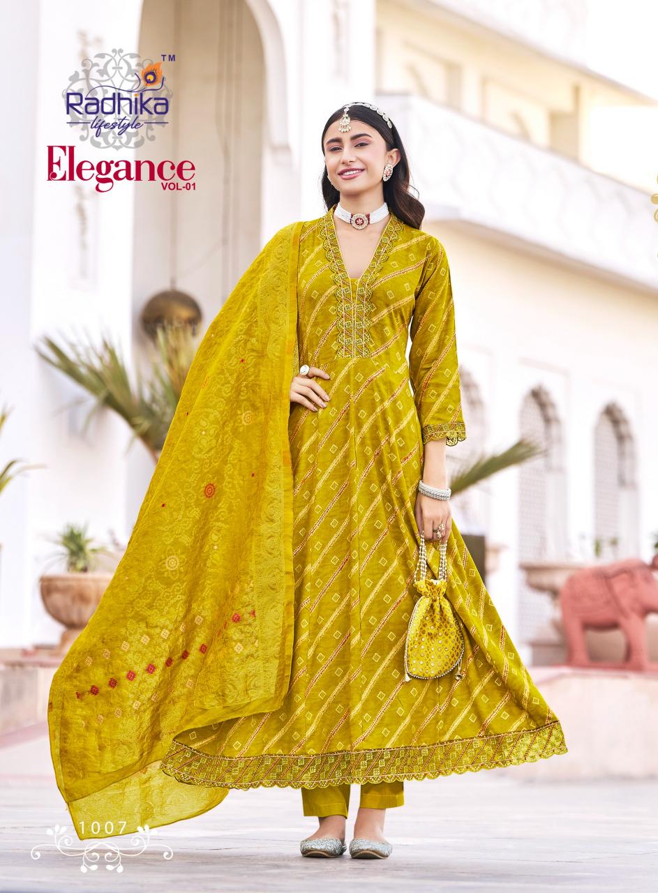 Radhika Lifestyle Elegance vol 1 catalog kurtis india surat gujarat