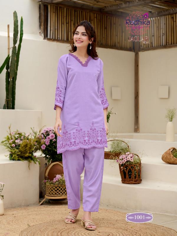 Radhika Lifestyle Jaguar vol 1 catalog co ord sets manufacturers in india