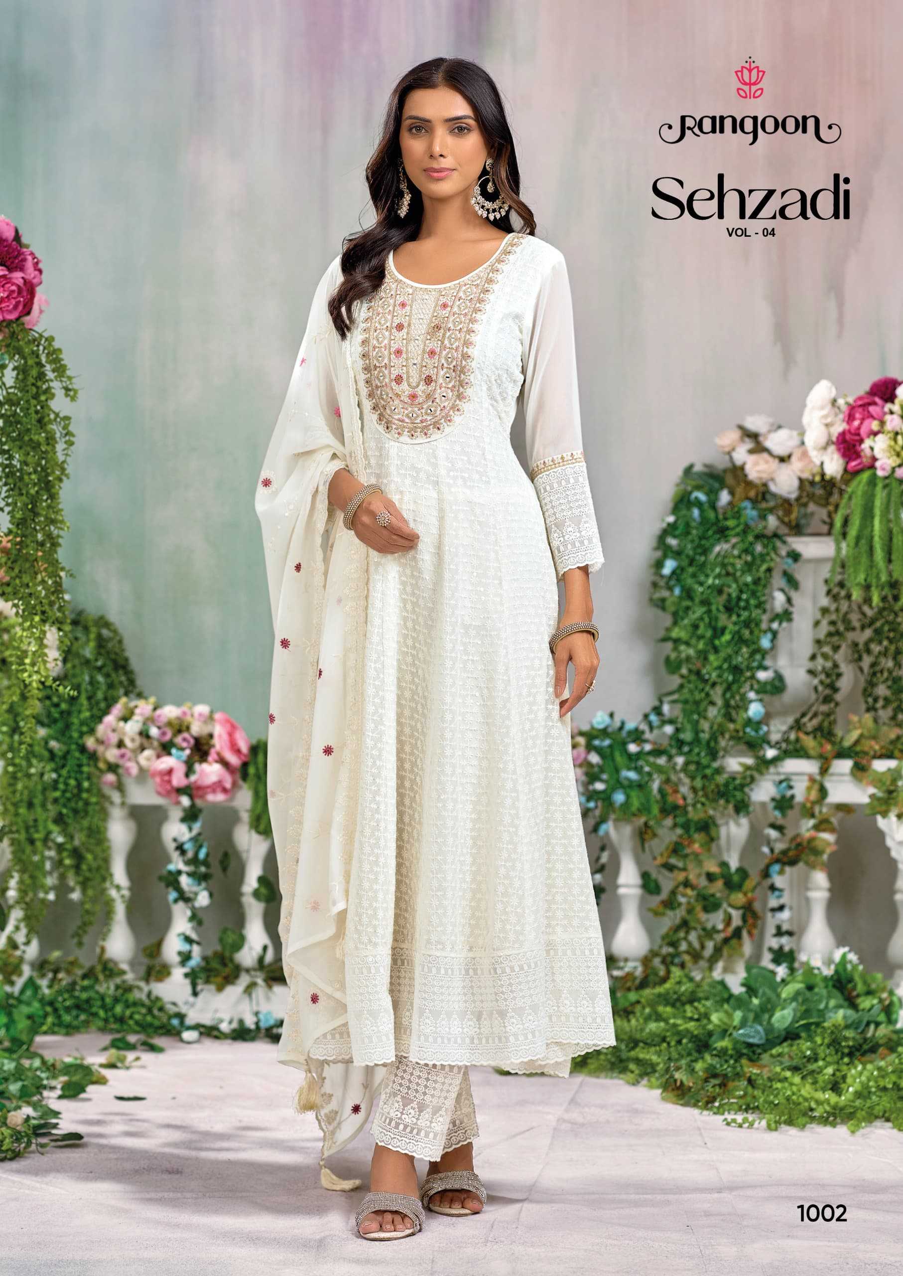 Rangoon Sehzadi Vol 4 Catalog buy fabindia kurtis online india