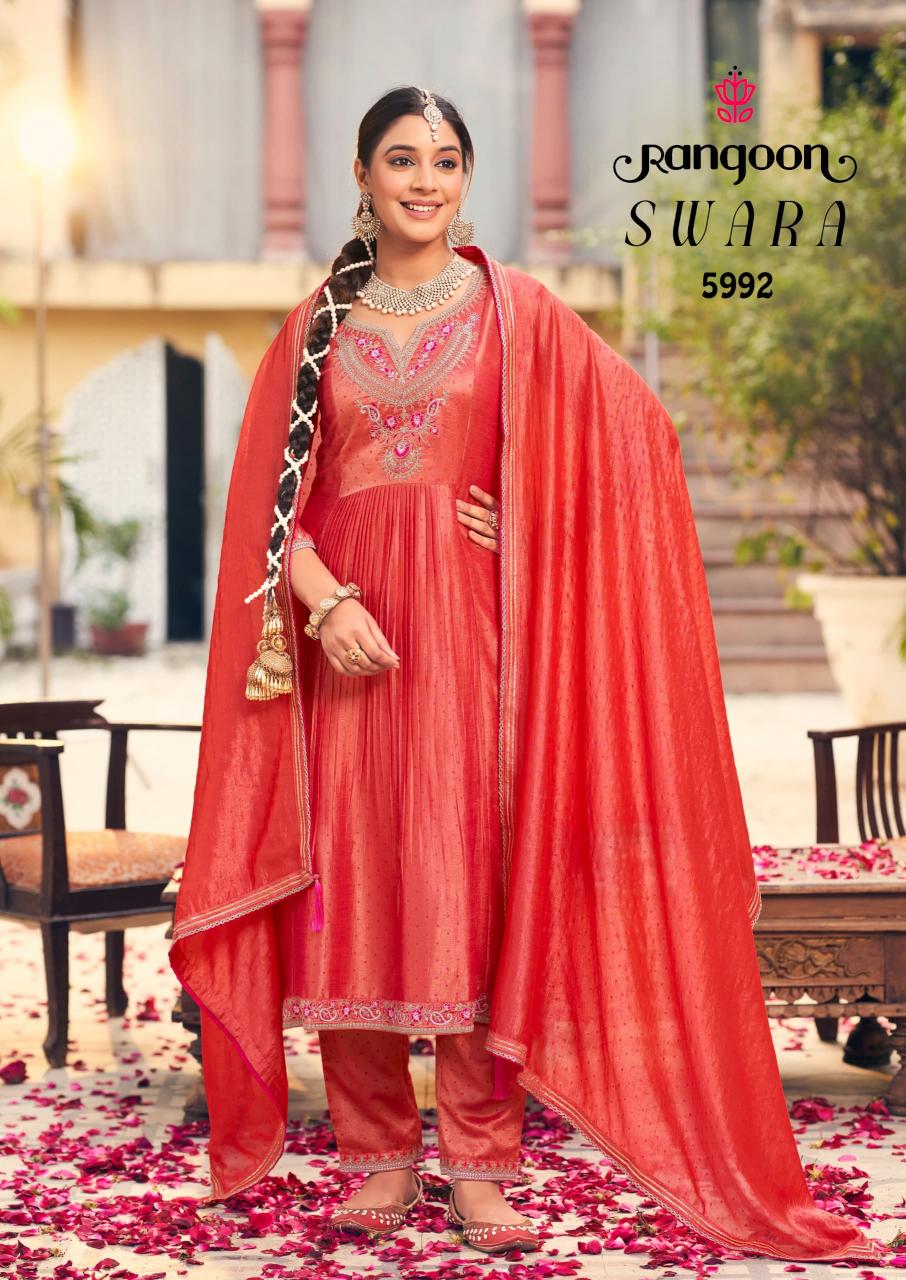 Rangoon Swara catalog long pakistani kurtis online india