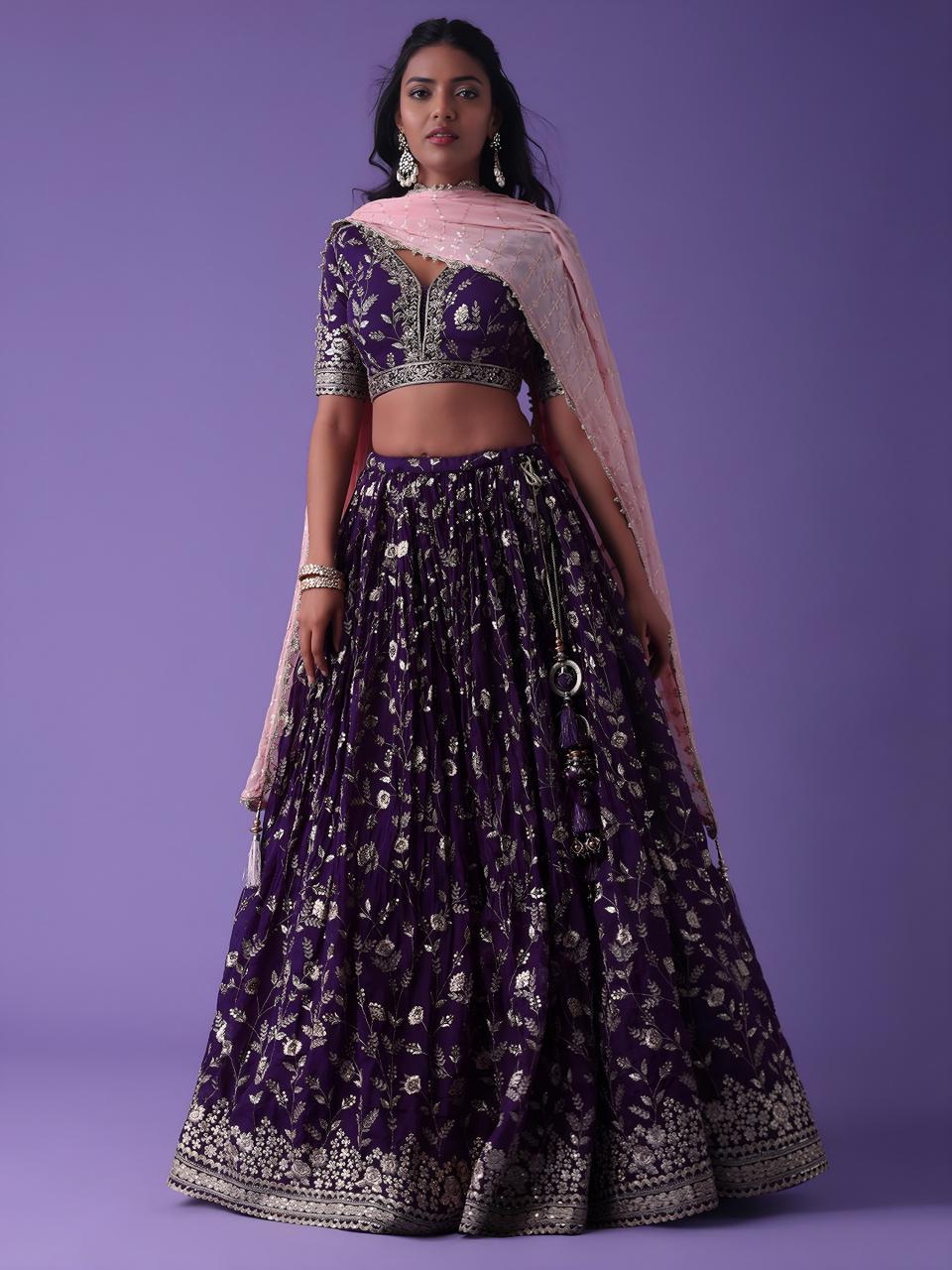 Sabella 5099 Purple catalog lehenga online shopping in india