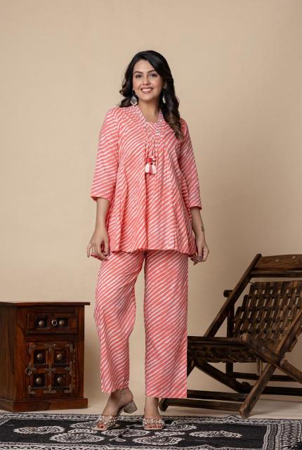 Sabella Tanyaa P 335 catalog co ord set for women wholesale