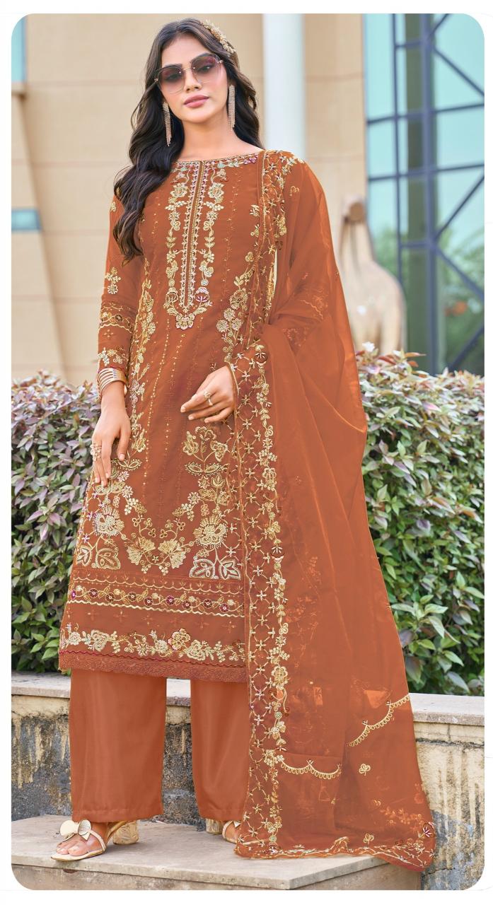 Sajida Aafreen 1073 catalog wholesale pakistani suits buy online