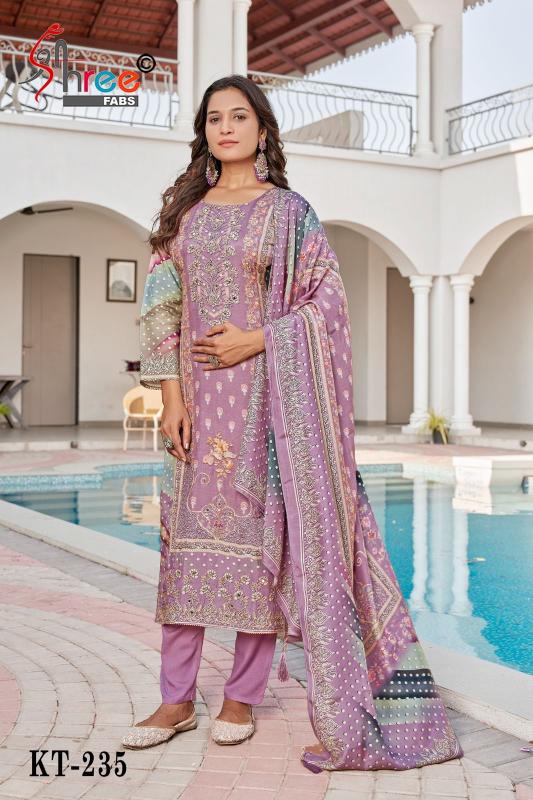 Shree Fabs Kt 235 catalog wholesale pakistani suits buy online