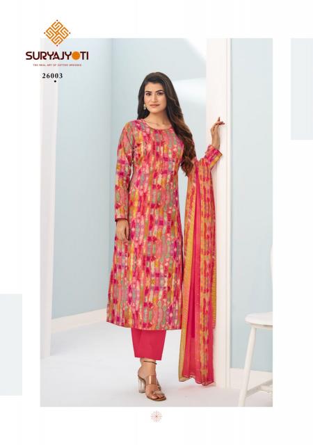 Suryajyoti Suhana Vol-26 – Dress Material - Wholesale Catalog