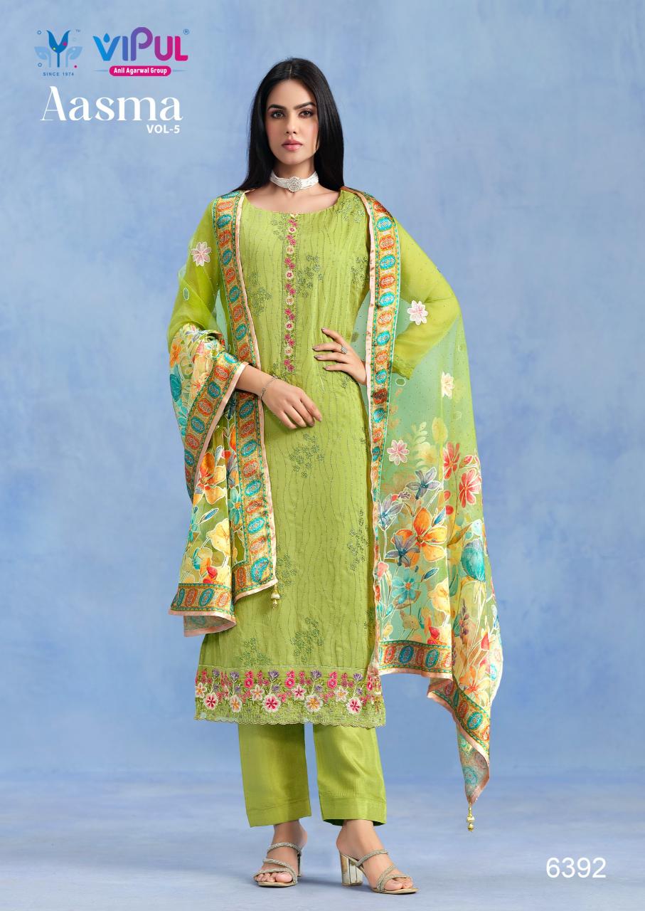 Vipul Aasma Vol 5 catalog wholesale salwar kameez online in india