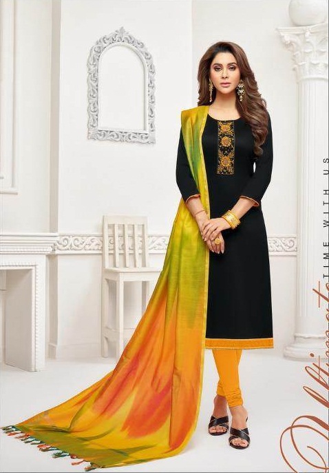 Mehnaaz 6 Tanishk Cottton Dress Materials Catalogue
