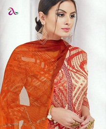 Nishika Cotton Dress Materials Catalogue By Angroop Fashion