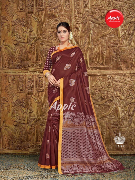Crazy Silk Vol 3 By Apple Silk Sarees Catalogue