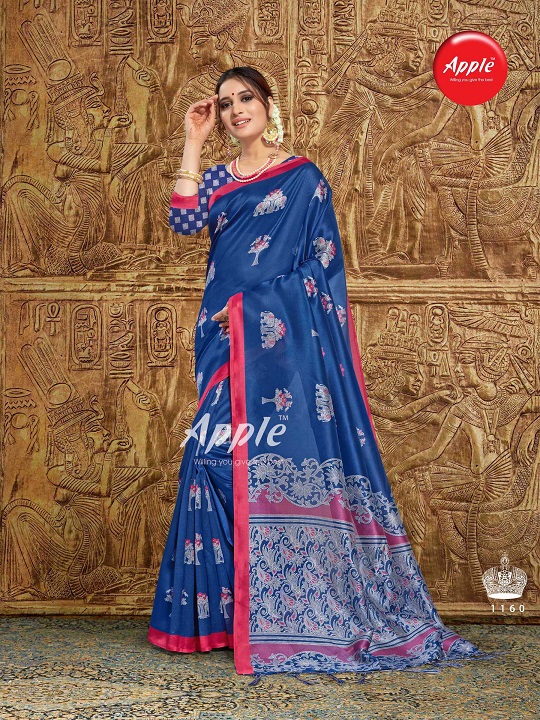 Crazy Silk Vol 3 By Apple Silk Sarees Catalogue