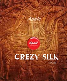 Crazy Silk Vol 3 By Apple Silk Sarees Catalogue