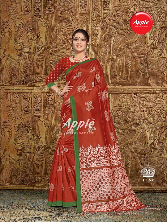Crazy Silk Vol 3 By Apple Silk Sarees Catalogue