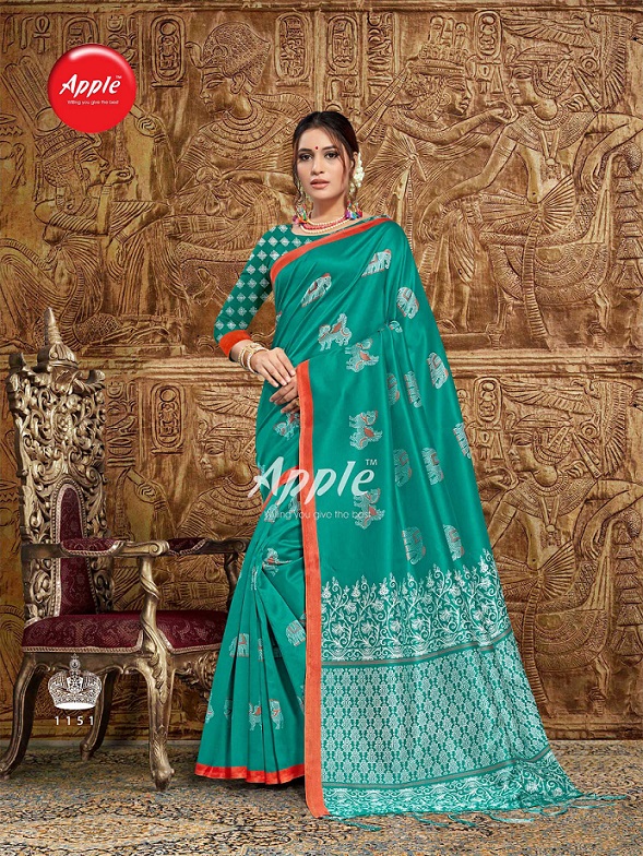 Crazy Silk Vol 3 By Apple Silk Sarees Catalogue