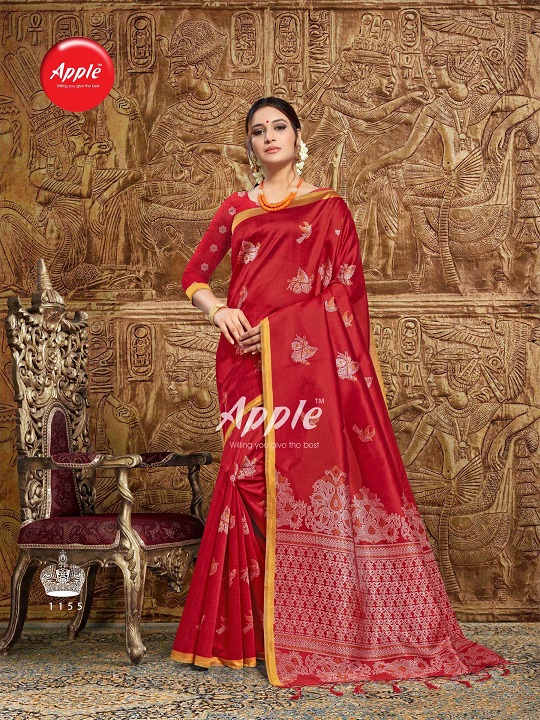 Crazy Silk Vol 3 By Apple Silk Sarees Catalogue