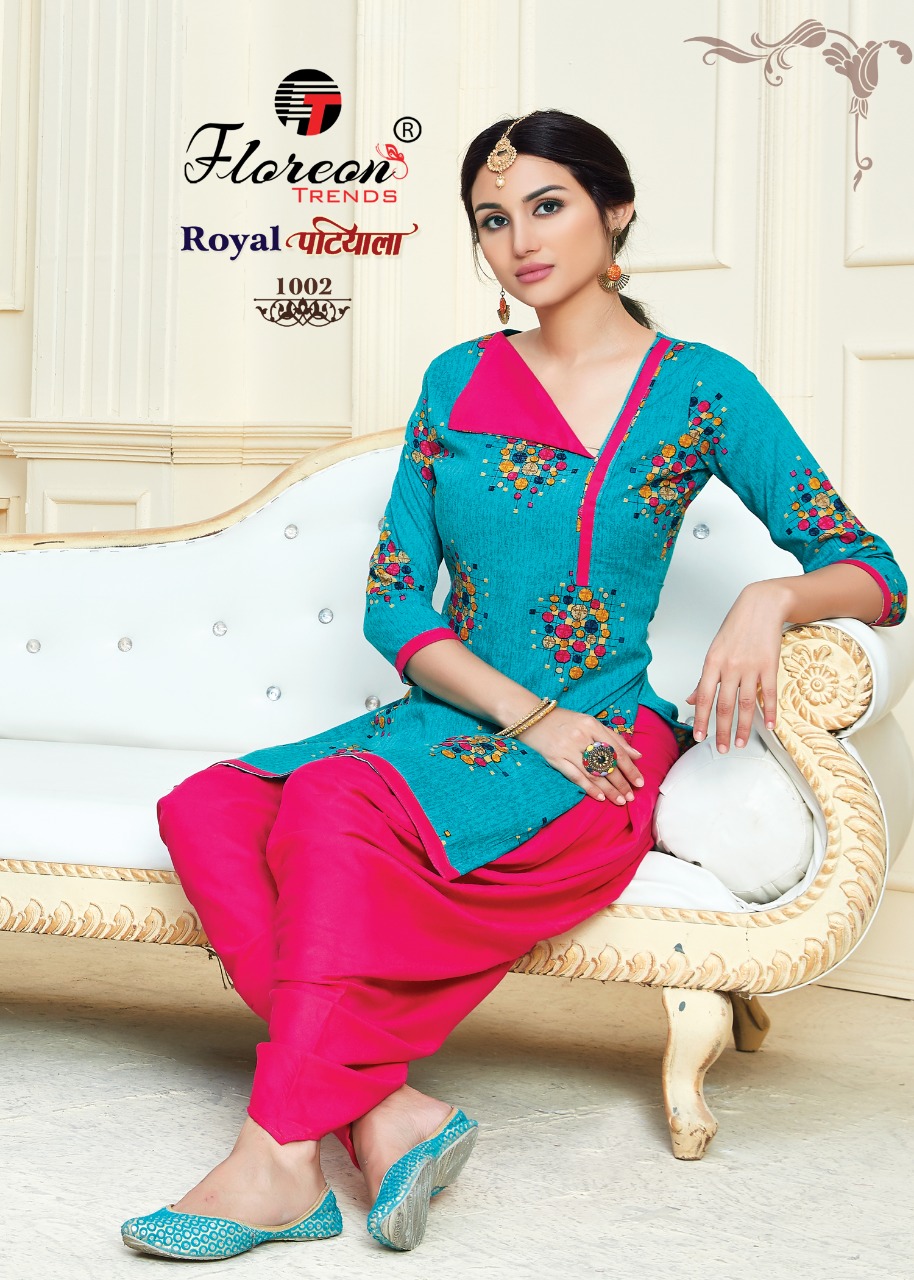Floreon By Royal Patiyala Punjabi Dress Materials Catalogue