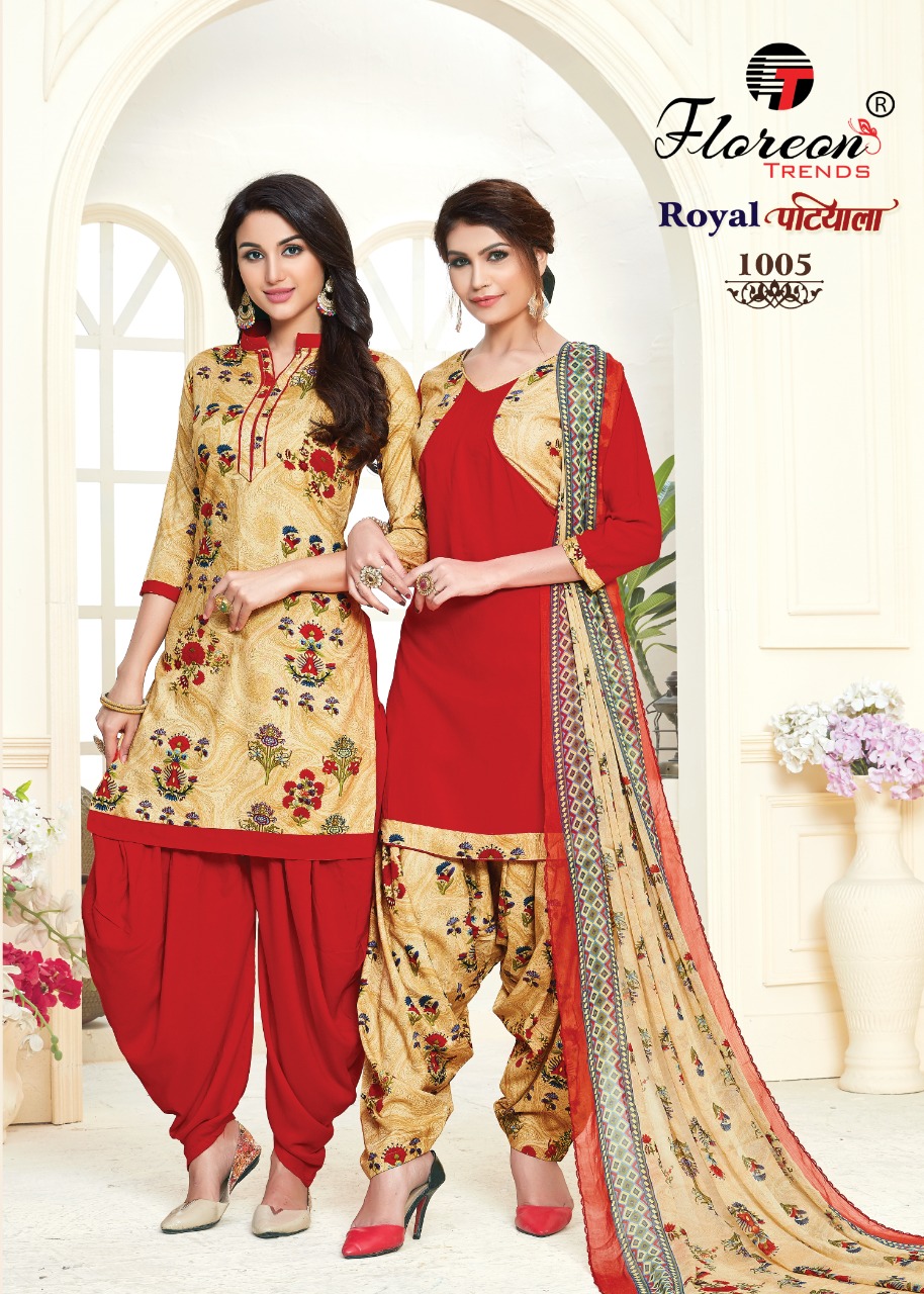 Floreon By Royal Patiyala Punjabi Dress Materials Catalogue