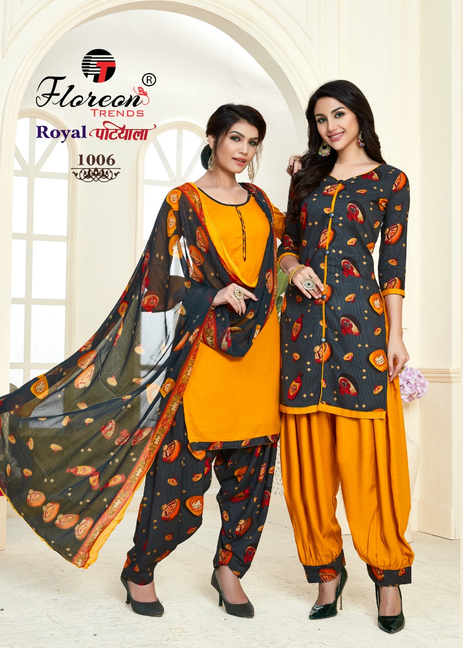 Floreon By Royal Patiyala Punjabi Dress Materials Catalogue