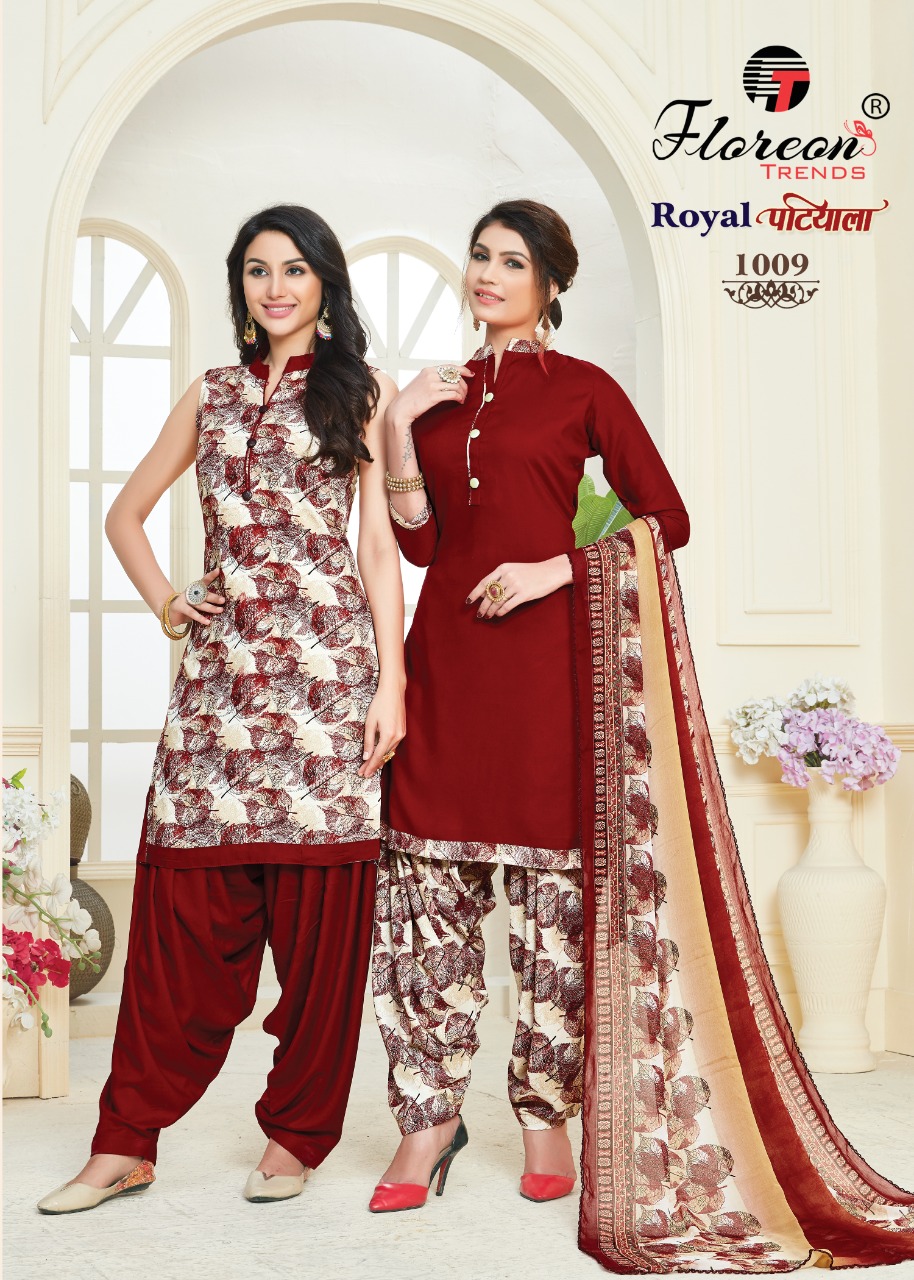 Floreon By Royal Patiyala Punjabi Dress Materials Catalogue