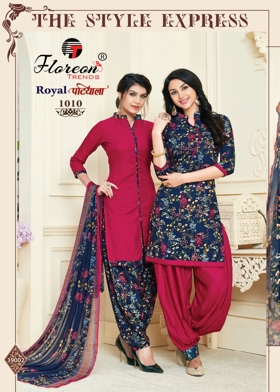 Floreon By Royal Patiyala Punjabi Dress Materials Catalogue