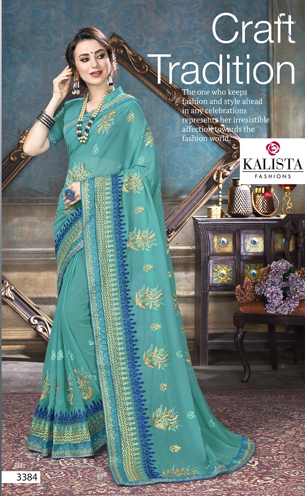 Vaani Vol 2 By Kalista Fashion Party Wear Sarees Catalogue