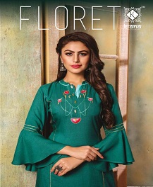 Floret By Kaina Fashion Kurti With Palazzo Catalogue