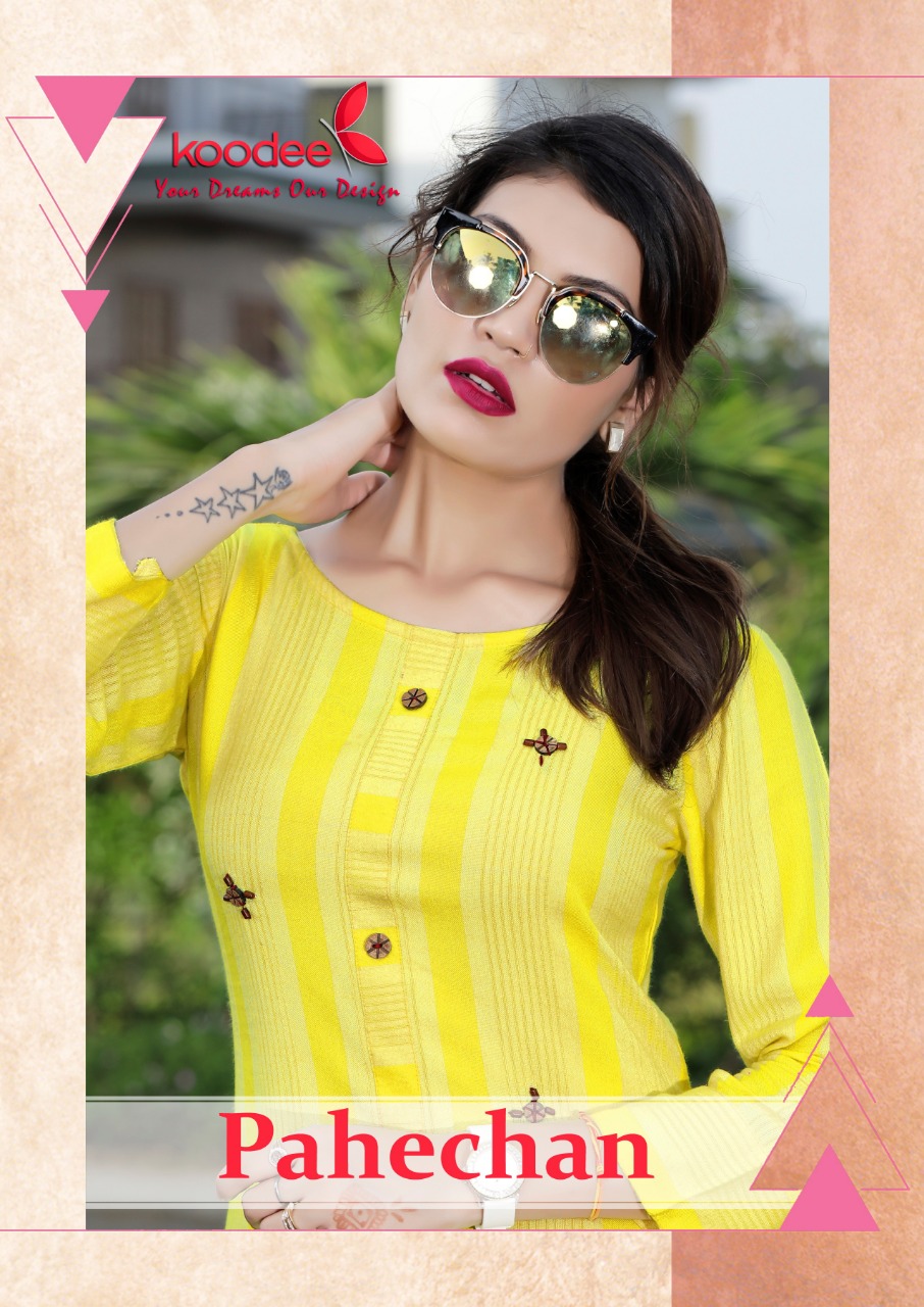 Pehchan Vol 1 By Koodee Printed Kurti Witl Palazzo Catalogue