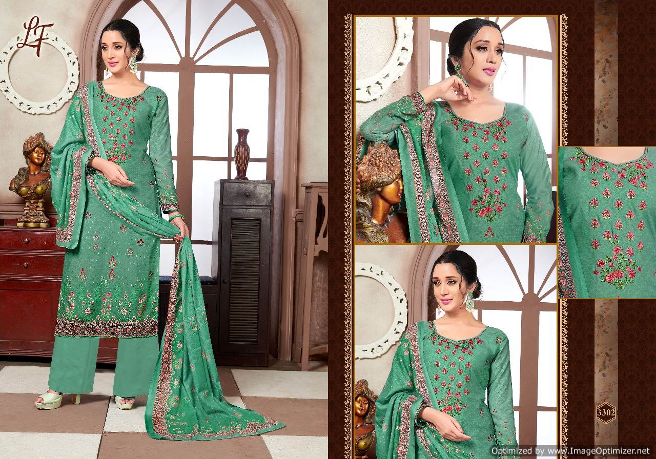Heena Vol 33 Designer Dress Materials Catalogue