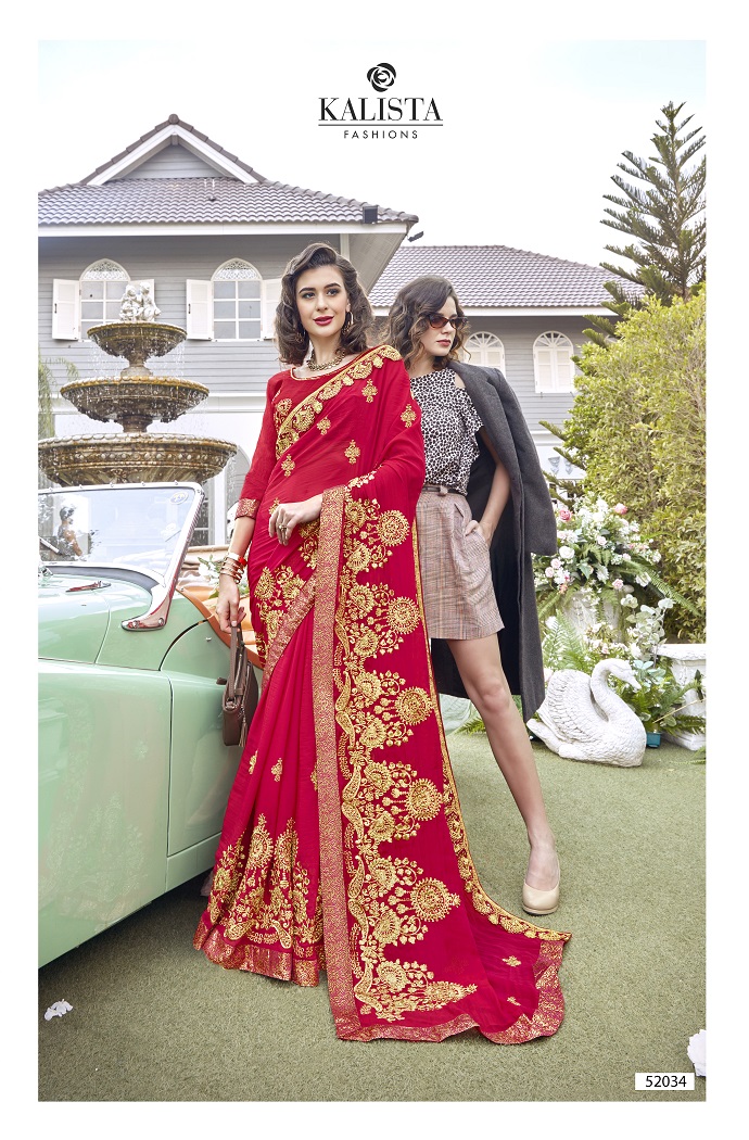 Kalista Fashion By  Rivaaj Vol 3 Designer Sarees Catalogue