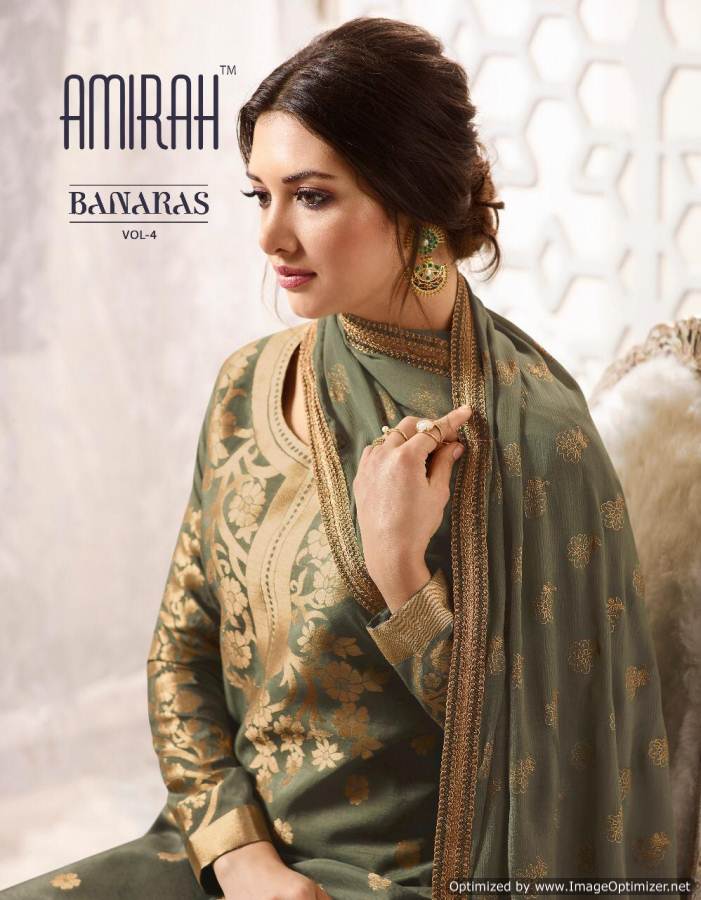 Banaras Vol 4 Amirah Designer Salwar Suit Catalogue