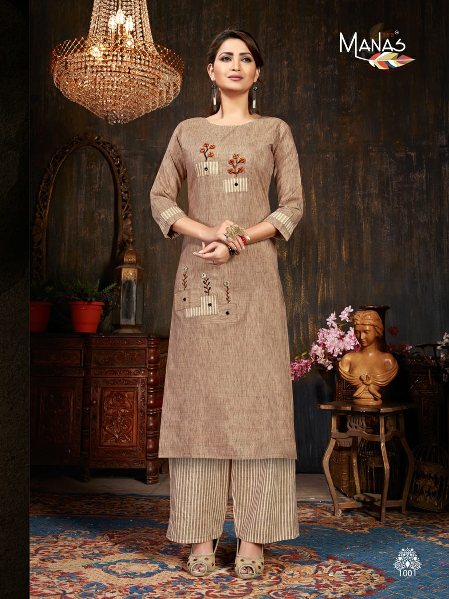 Anishka By Manas Causal Wear Kurtis Catalogue
