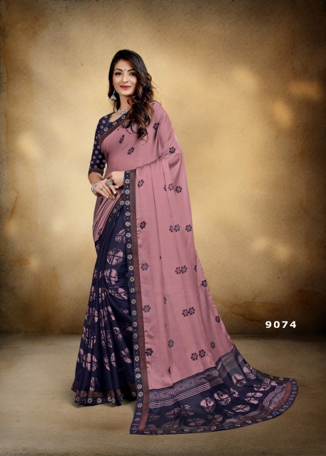 Fashion The Repe Printed Sarees Catalogue