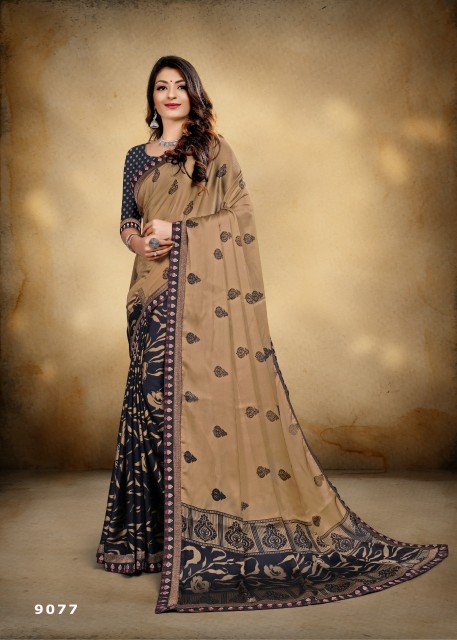 Fashion The Repe Printed Sarees Catalogue