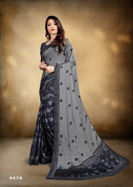 Fashion The Repe Printed Sarees Catalogue