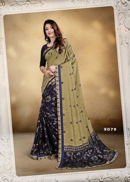 Fashion The Repe Printed Sarees Catalogue