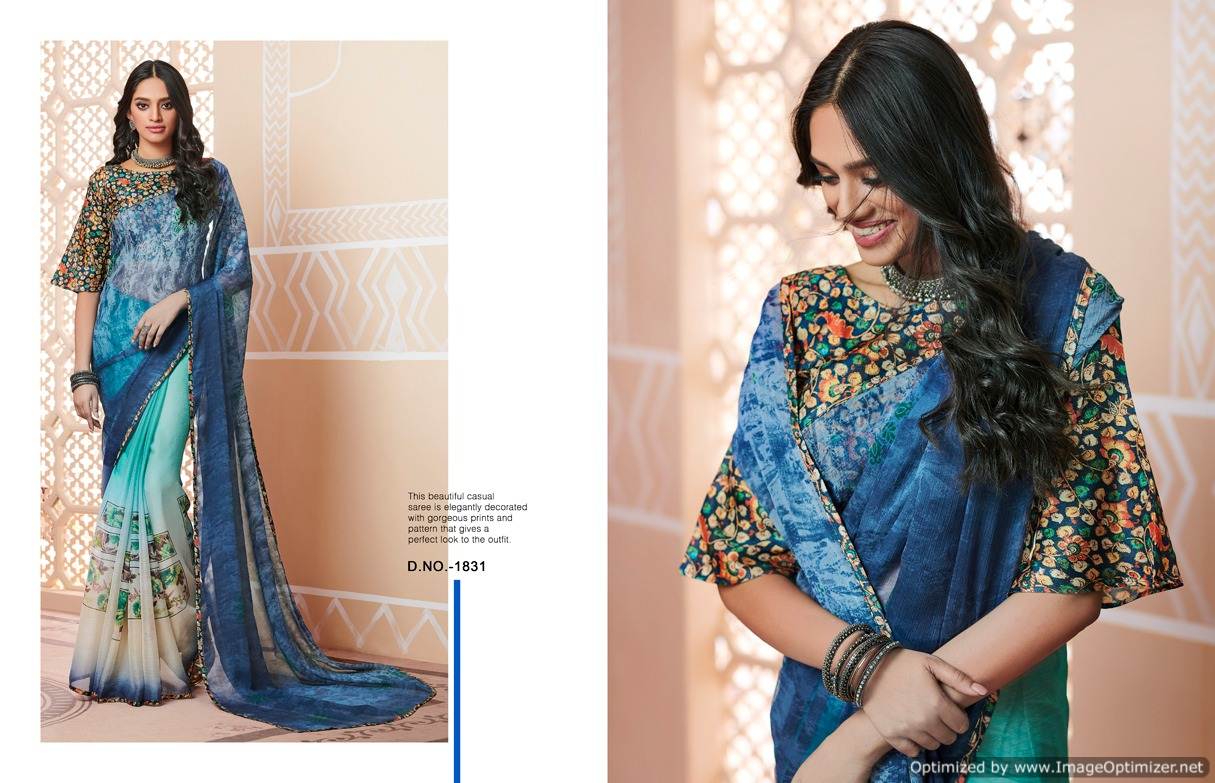 Rangat  By Kessi Fashion Designer Sarees Catalogue
