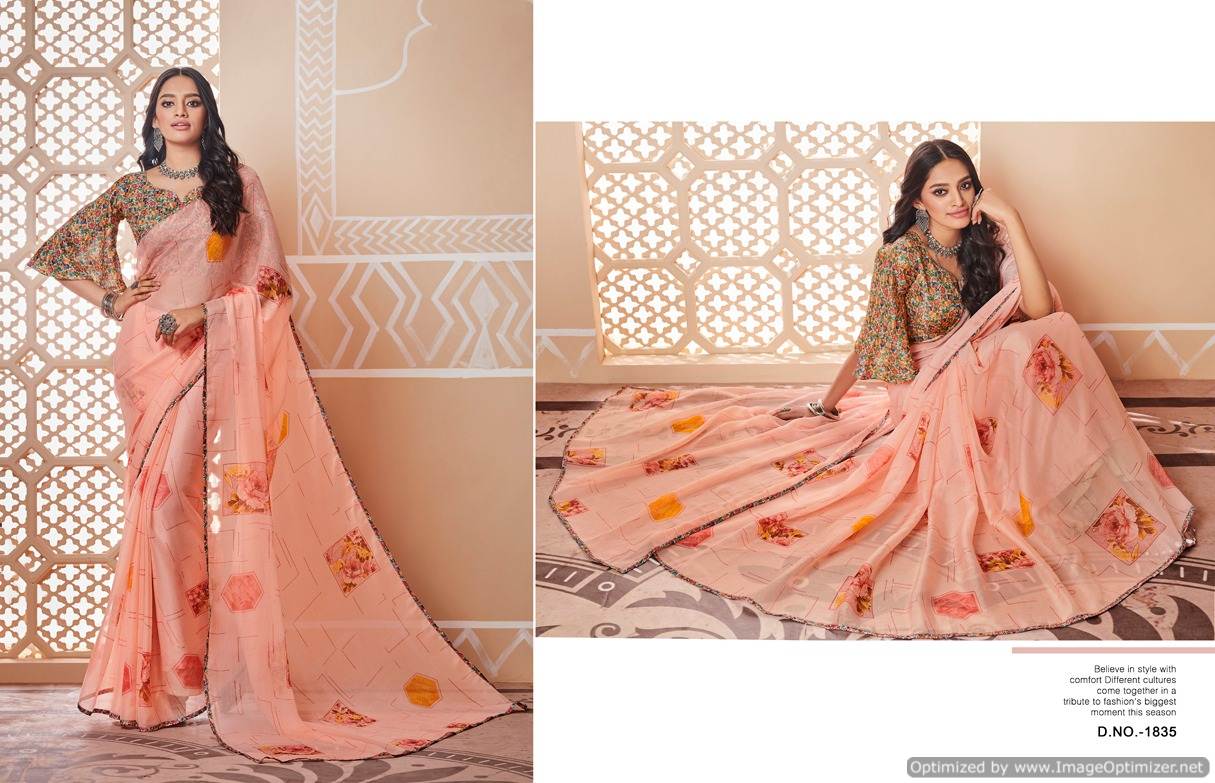 Rangat  By Kessi Fashion Designer Sarees Catalogue