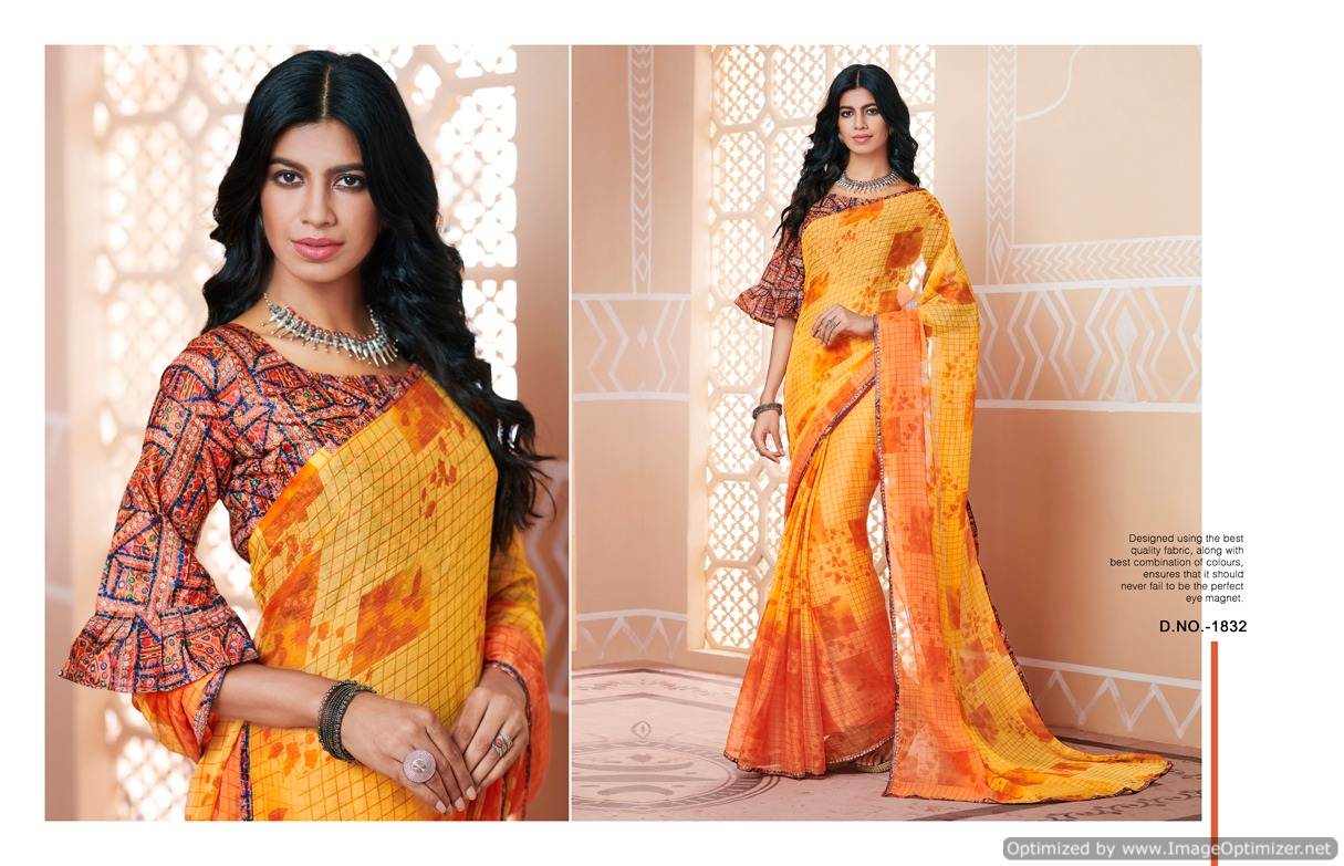 Rangat  By Kessi Fashion Designer Sarees Catalogue