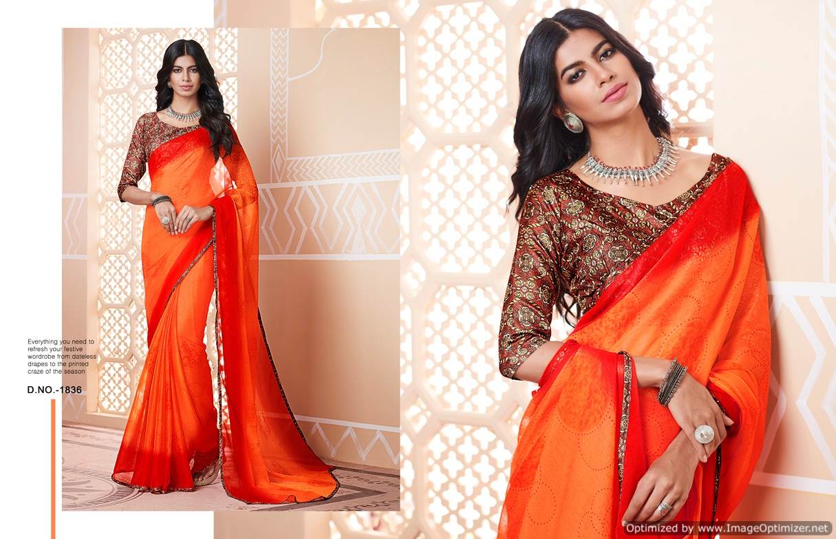 Rangat  By Kessi Fashion Designer Sarees Catalogue